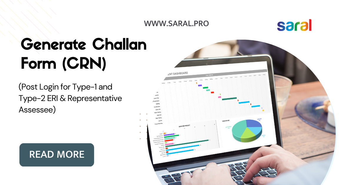 Steps To Create Challan Form CRN Post login Type 1 Type 2 ERIs steps-to-create-challan-form-crn-post-login-type-1-type-2-eris