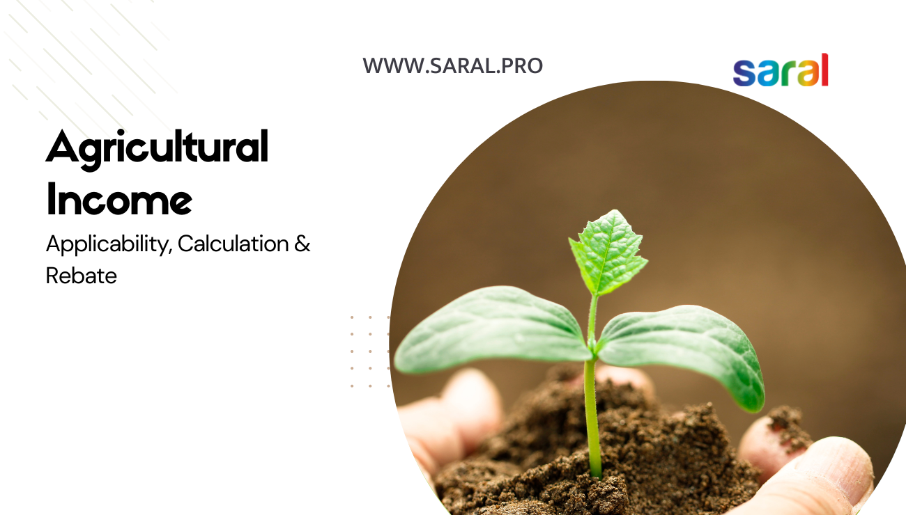 Agricultural Income Eligibility Calculation And Rebate
