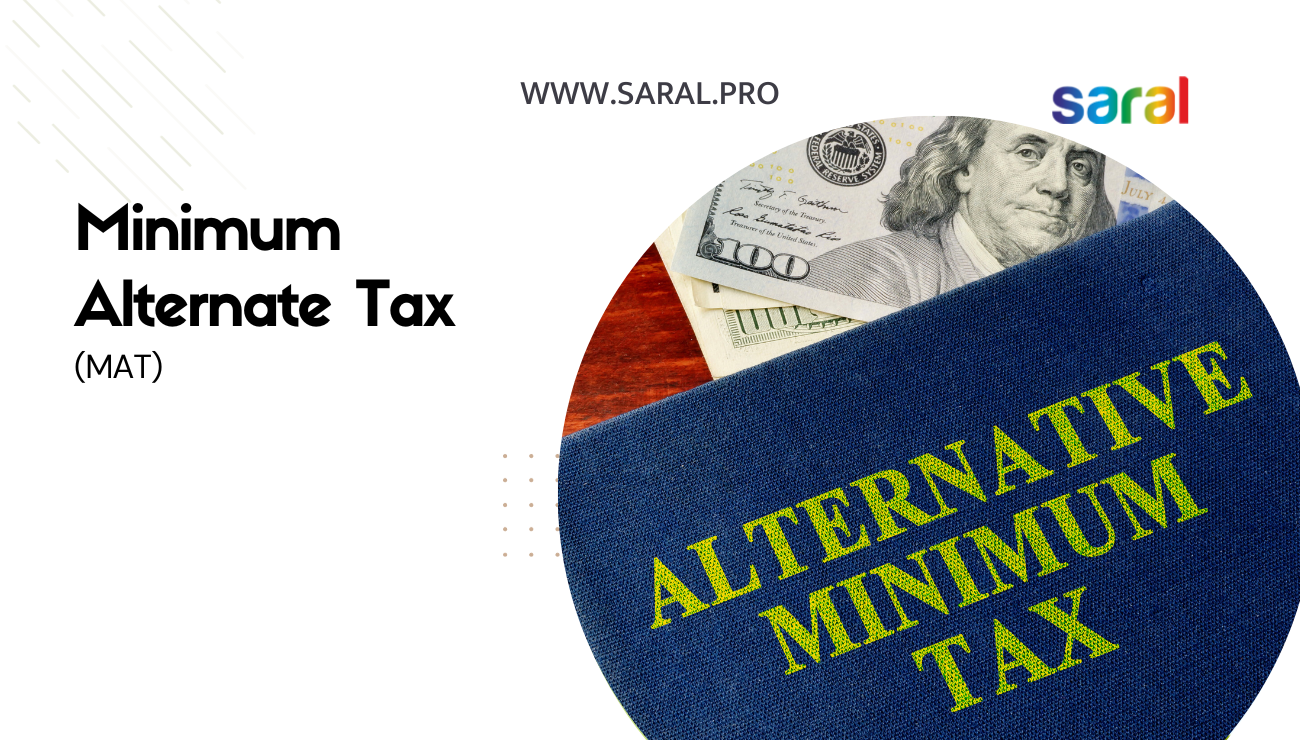 Minimum alternate tax or MAT with complete understanding