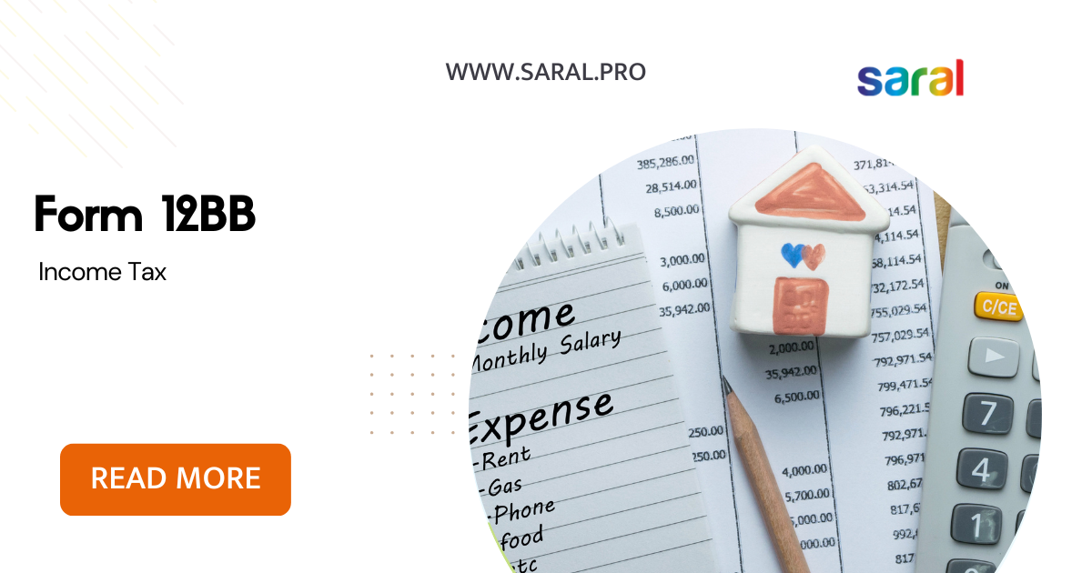 Form 12BB Tax It's Purpose, Sample, and Components