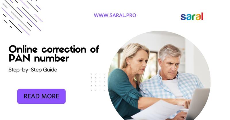 Online correction of PAN Number : Step-by-Step Guide
