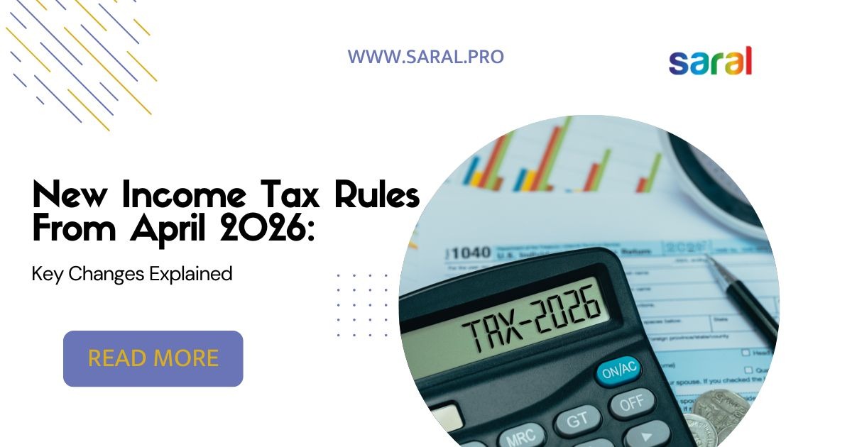 New Income Tax Rules From April 2026: Key Changes, Exemptions and Updates